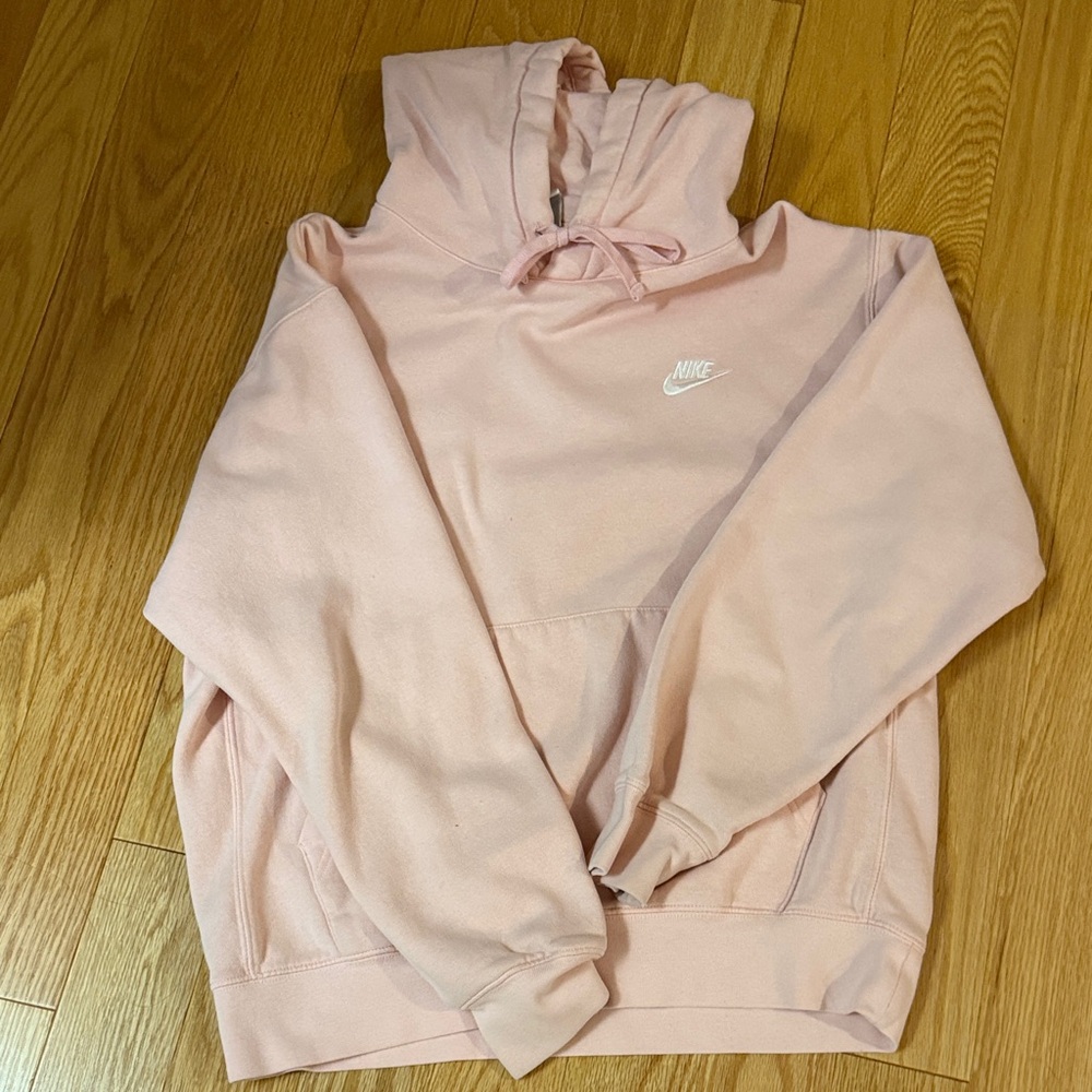 Nike Light Pink Pullover Hoodie